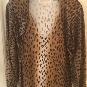 Michael Kors animal print sweater